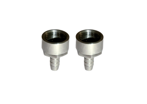 Rig Cooling G1/2 Fitting Soft Tube Connector, Suitable for Connecting Water Cooling System Kit(2 PSC)