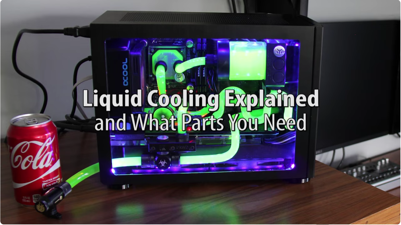 Load video: How the Liquid cooling works
