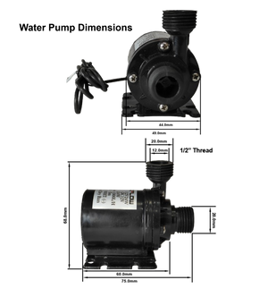 Rigloop- 12v 20W Brushless Solar-Powered Water Pump