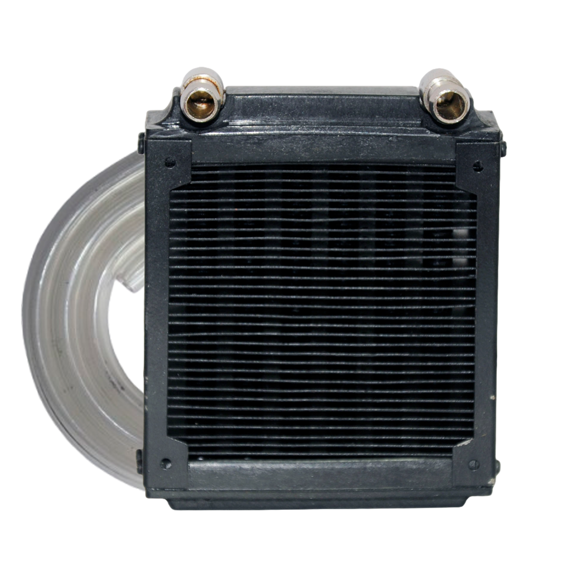 Rigloop Custom Handmade Copper Tube Radiator | 80mm Single Fan For Liquid Rig Cooling