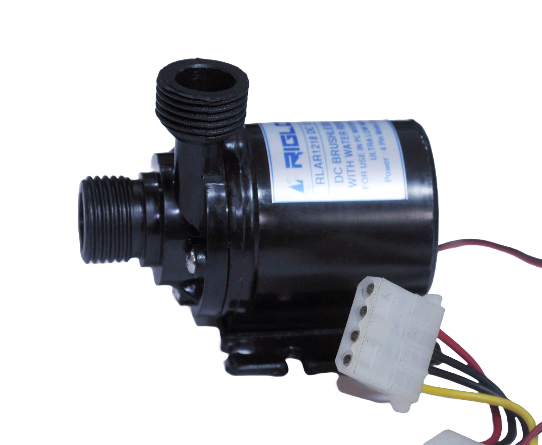 Rigloop 12V 12W Ultra Quiet PC Water Cooling Pump – 4 Pin Molex