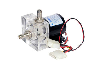 Rigloop 12V Brushless Glass Head Water Cooling Pump – Low Noise, 800L/H Flow, G1/4 Connector